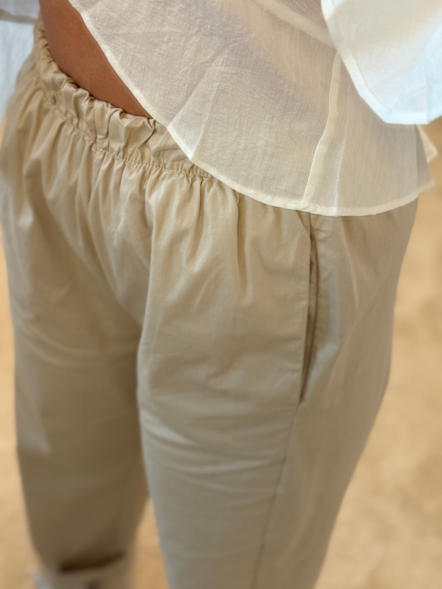 Pantalon barrel