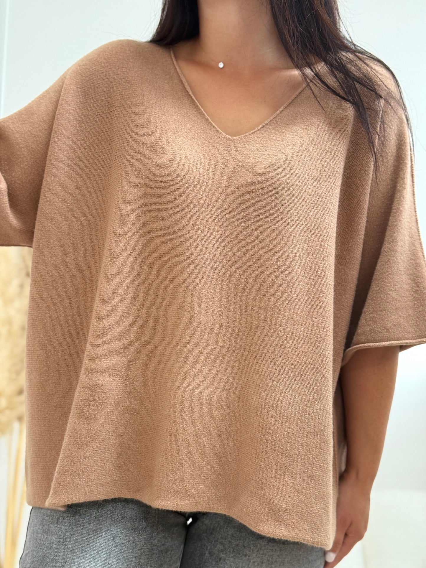 Pull manche courte