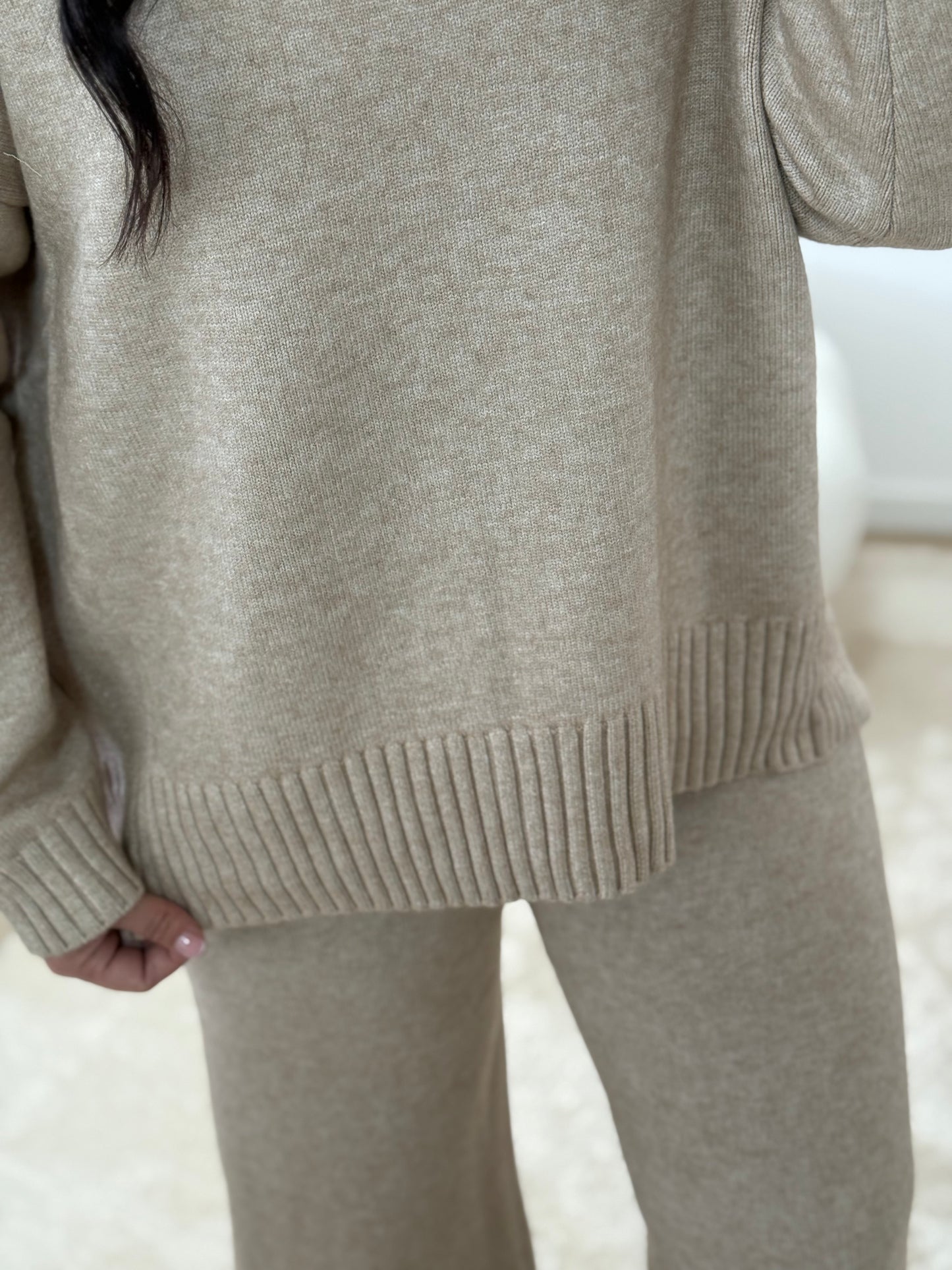 Ensemble confort taupe