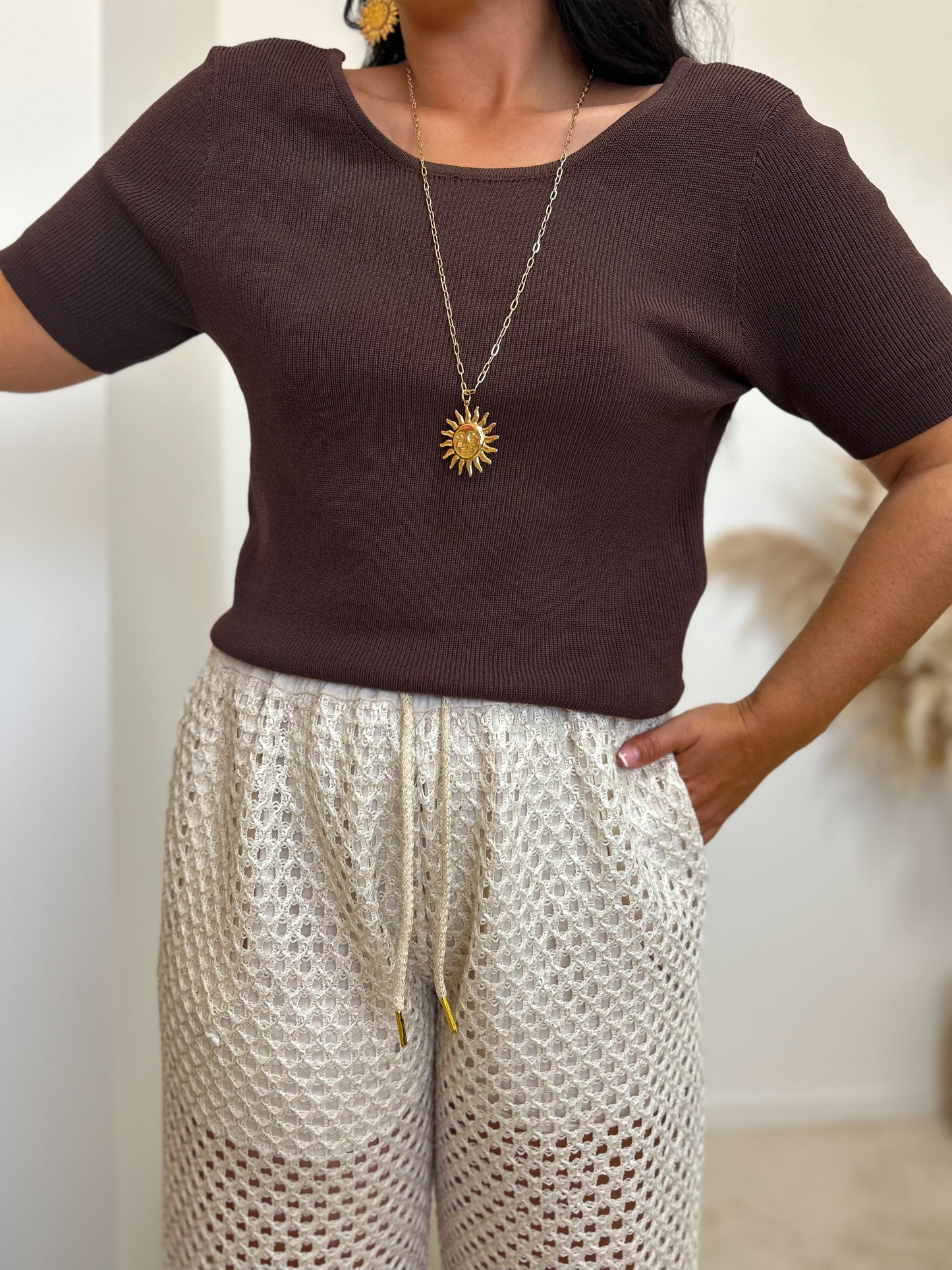 Pantalon crochet