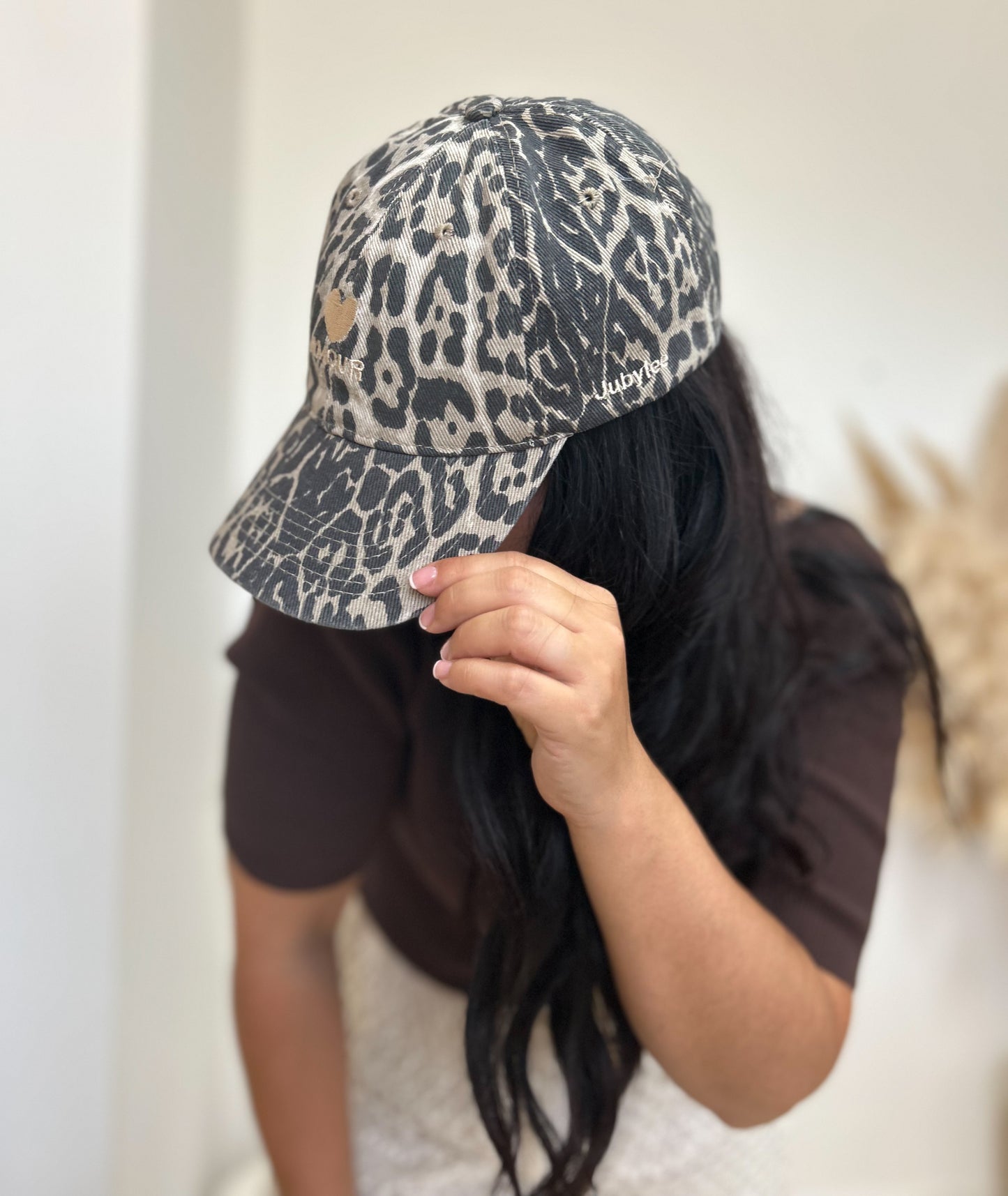 Casquette amour léopard