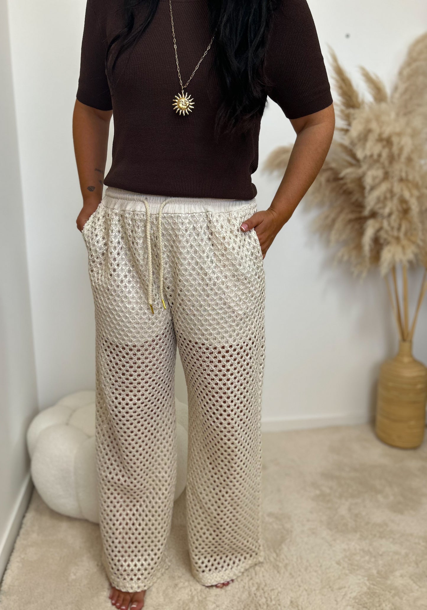 Pantalon crochet