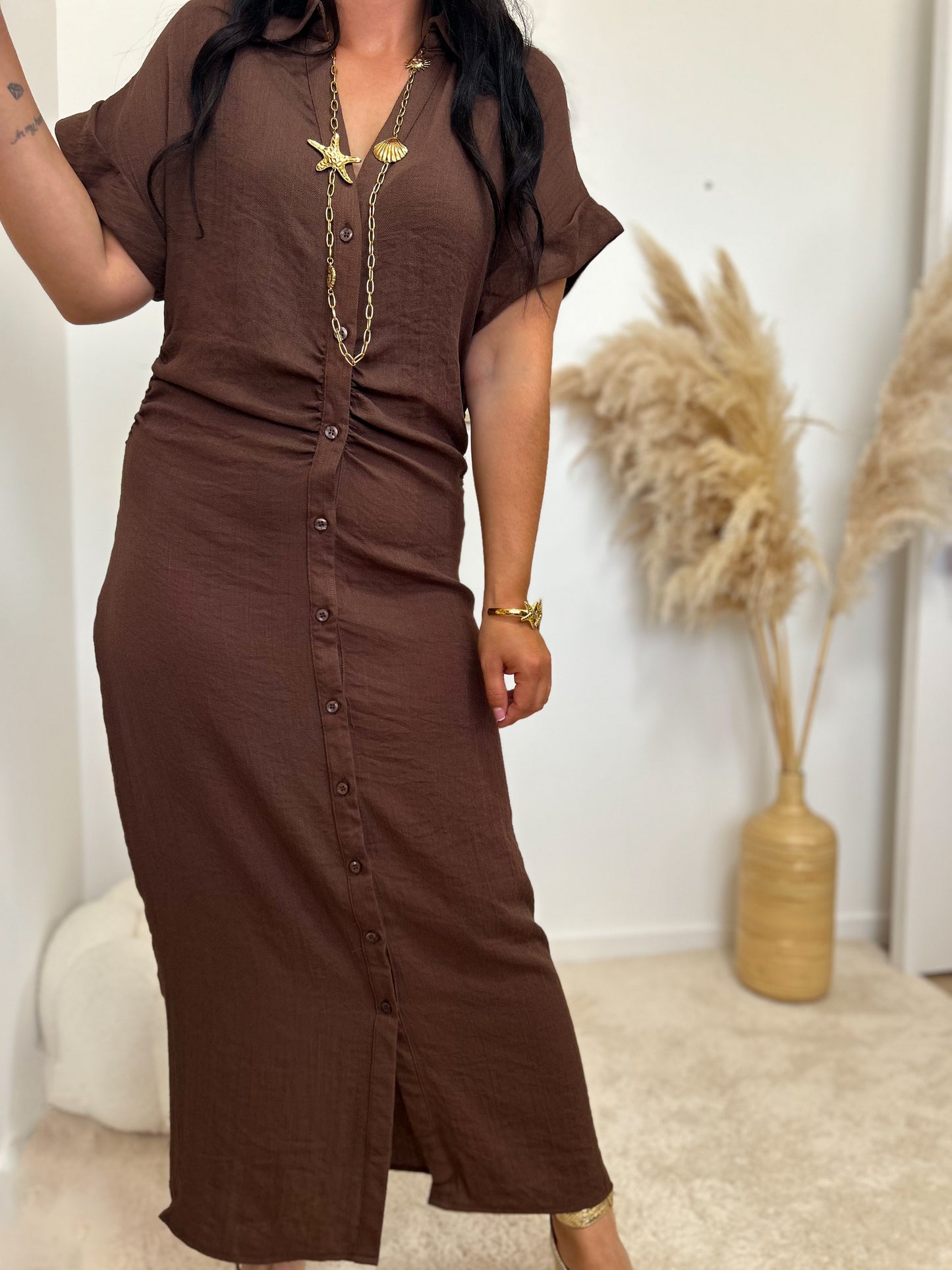 Robe marron