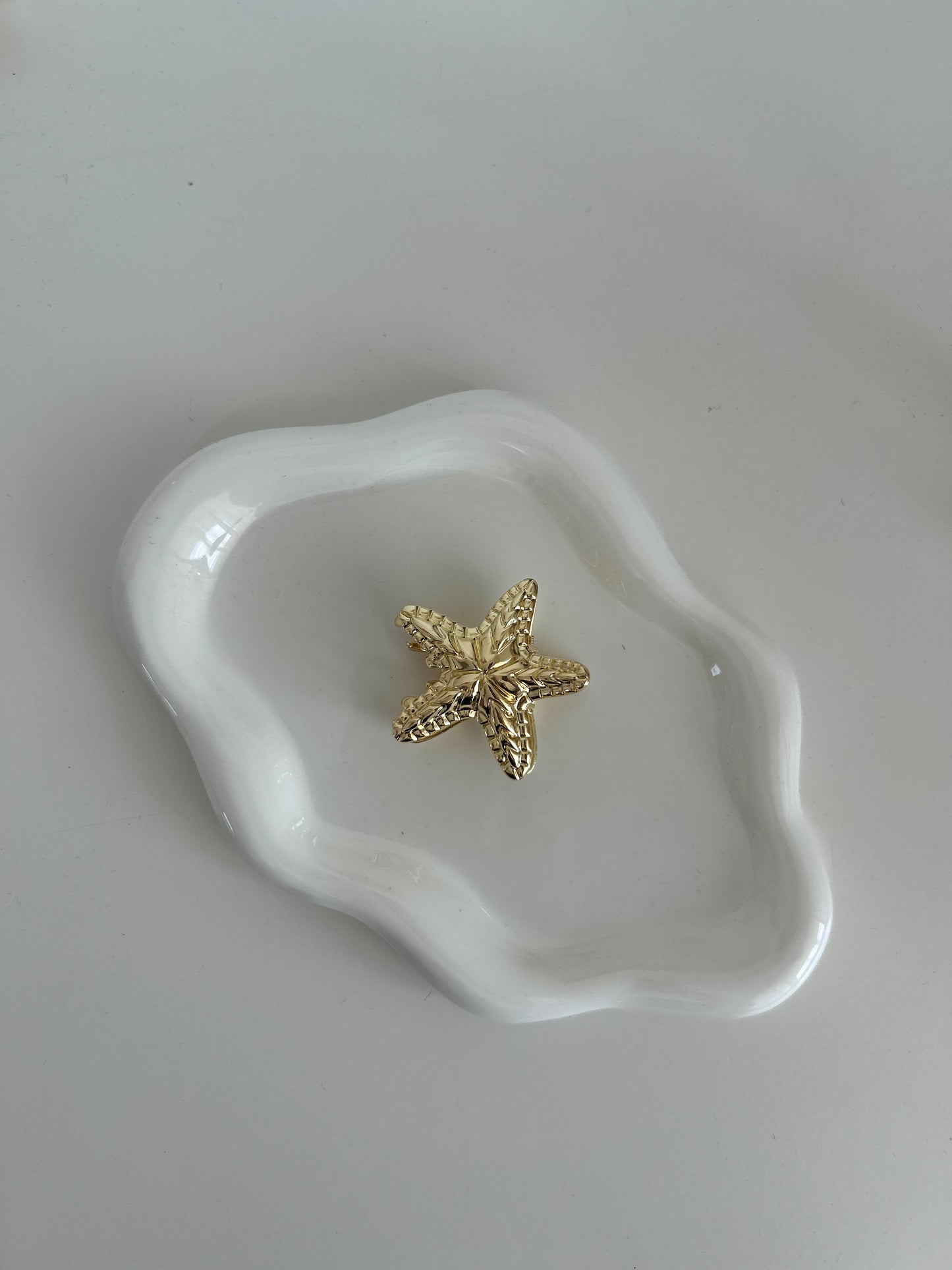 Pince à cheveux étoile de mer