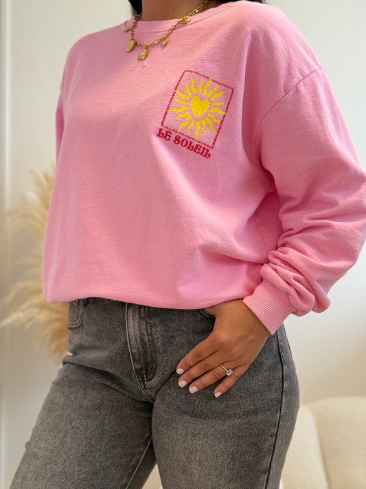 Sweat soleil rose
