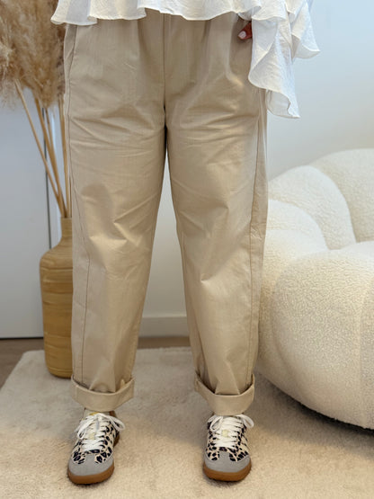 Pantalon barrel
