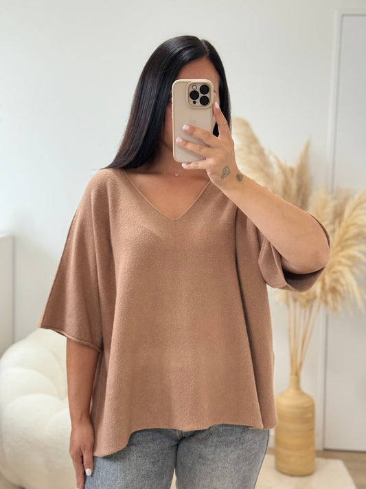 Pull manche courte
