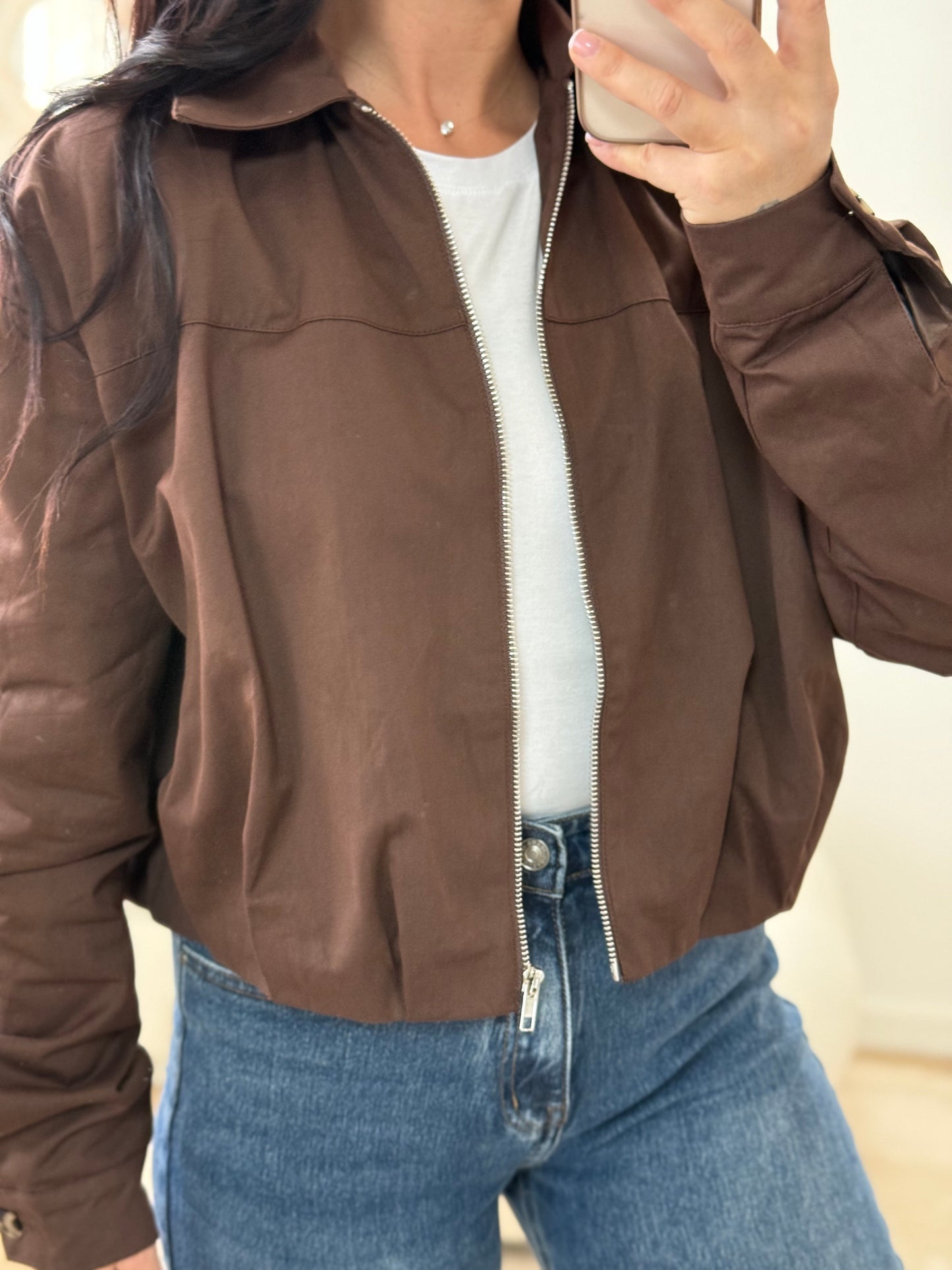 Veste légére choco