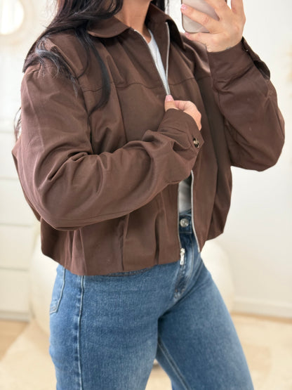 Veste légére choco