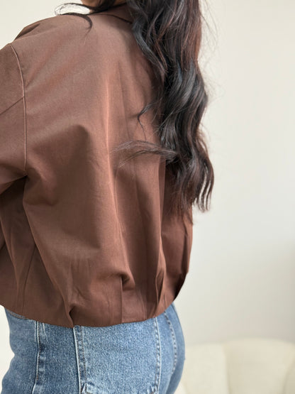 Veste légére choco