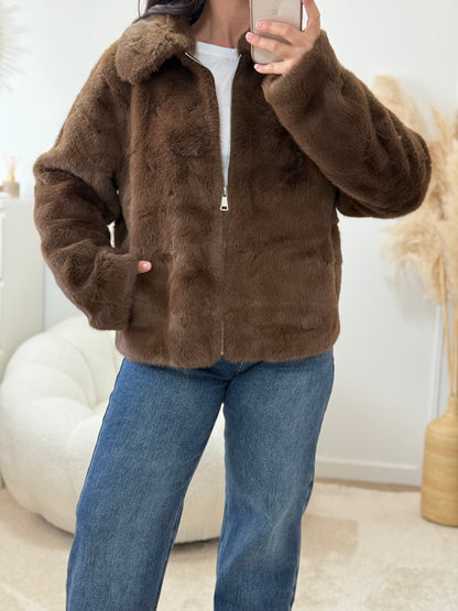 Veste fourrure
