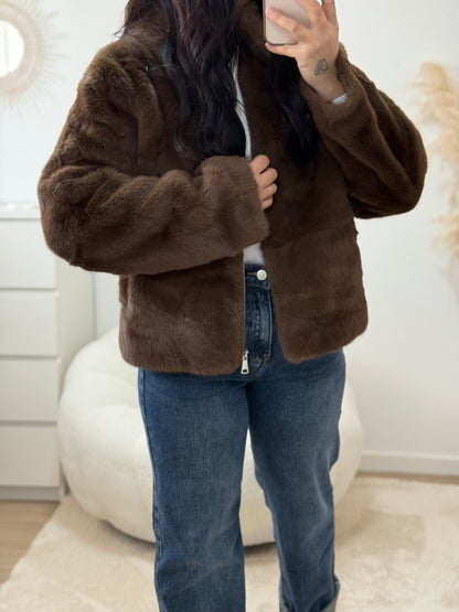 Veste fourrure