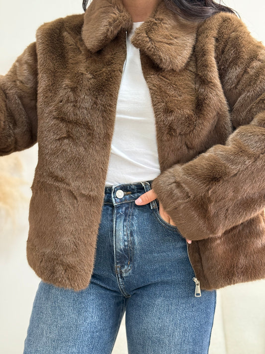 Veste fourrure