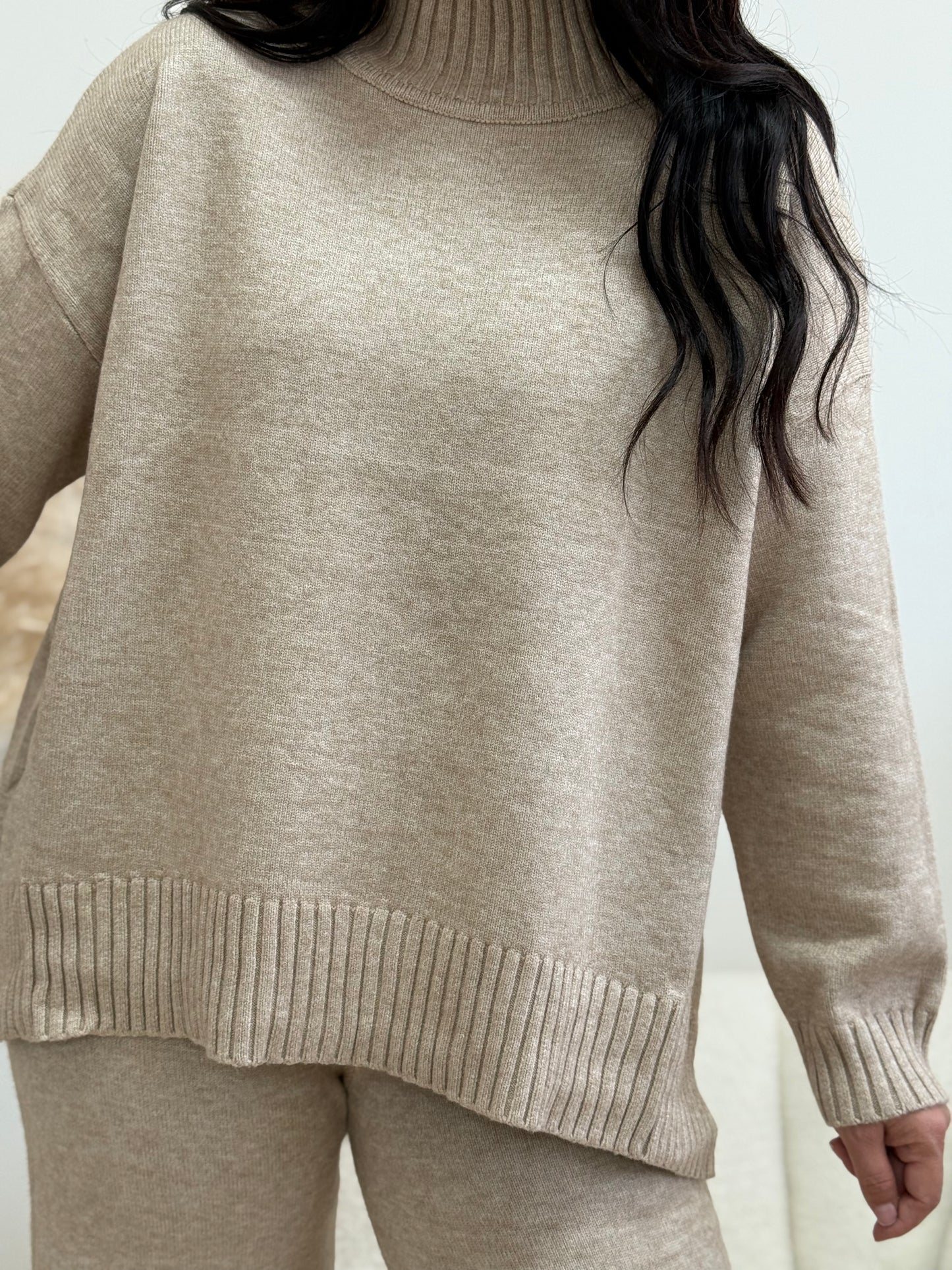 Ensemble confort taupe