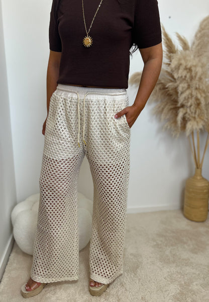 Pantalon crochet