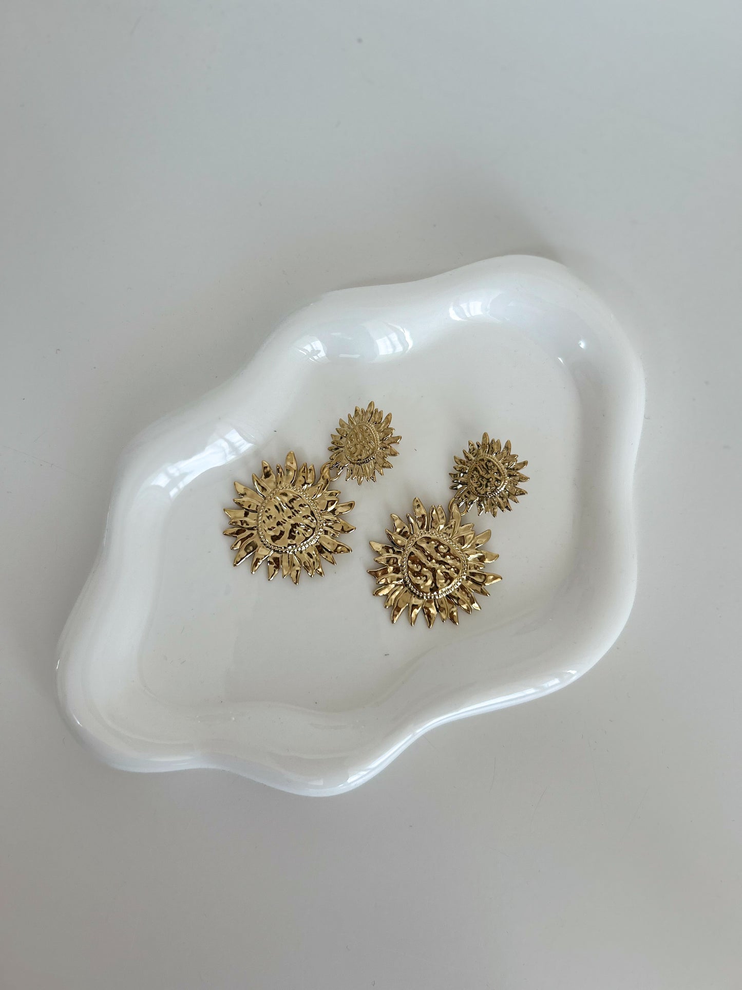Boucles d'oreilles soleil